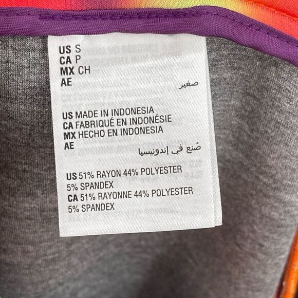 Misa Hylton For INC International Concepts Scuba Printed Pants Retro Women Small - Picture 10 of 11